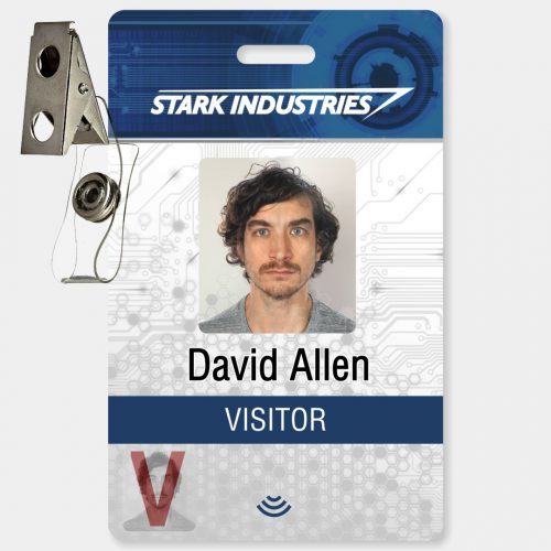 Stark Industries Visitor Badge Front 2